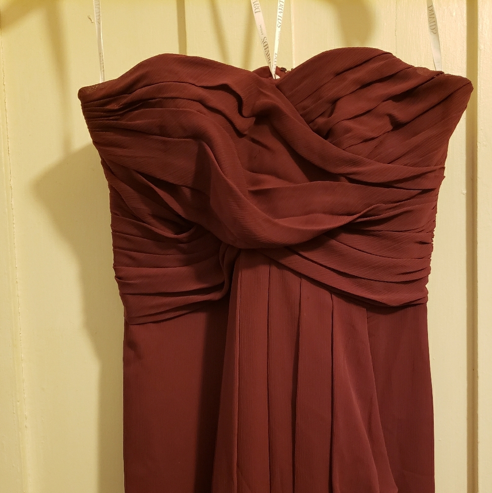 Davids Bridal bridesmaids dress